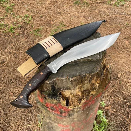 Handcrafted Machete kukri Knife – Heavy-Duty Full Tang Chopping Blade | Thewizcrafts