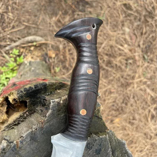 Handcrafted Machete kukri Knife – Heavy-Duty Full Tang Chopping Blade | Thewizcrafts