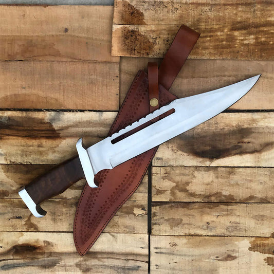 Rambo style bowie knife come with sheath