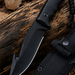Gut hook skinner knife